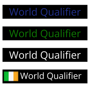 World Qualifier Patches