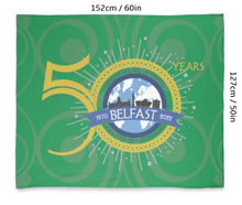 Load image into Gallery viewer, PRE-ORDER CLRG World Championships Belfast 2022 Limited Edition Fleece Blanket