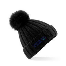 Load image into Gallery viewer, CLRG World Championships 2022 Faux Fur Pom Pom Hat