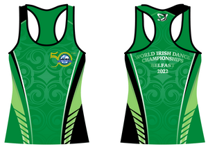 EXTRA ORDER CLRG World Championships Belfast 2022 Racer Back Vest Top