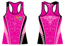 Load image into Gallery viewer, CLRG World Championships Belfast 2022 Racer Back Vest Top